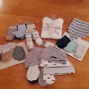 Baby boy accessories bundle